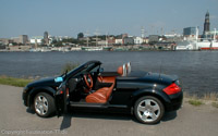 13. August 2000 / Hamburg / Foto-Shooting im Hamburger Hafen